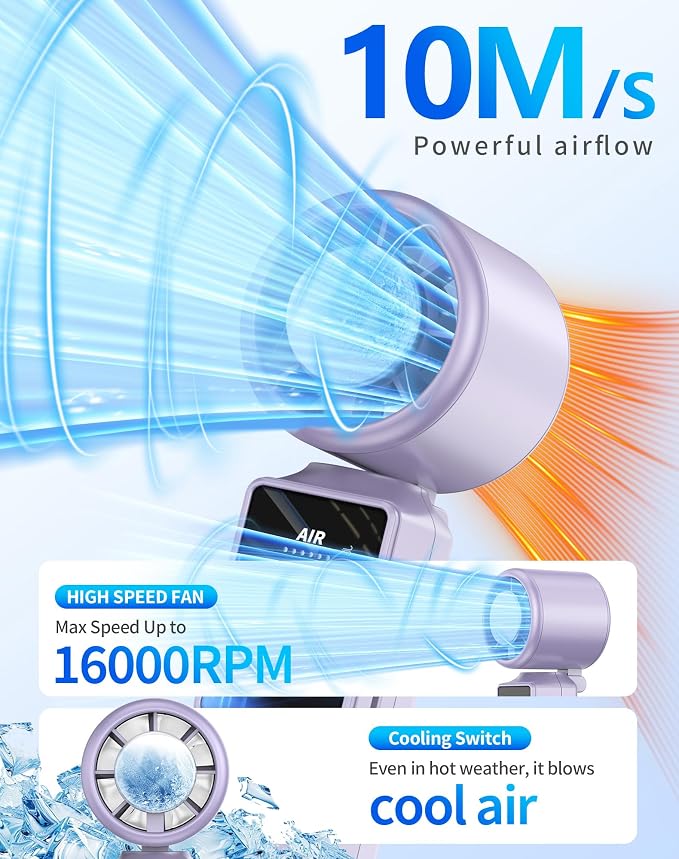 Foluu 3-in-1 Portable Cooling Fan - Image 3