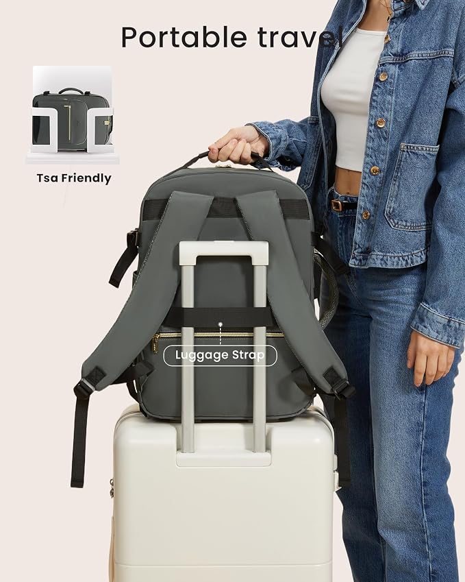 LOVEVOOK 40L Large Travel Backpack - Image 5