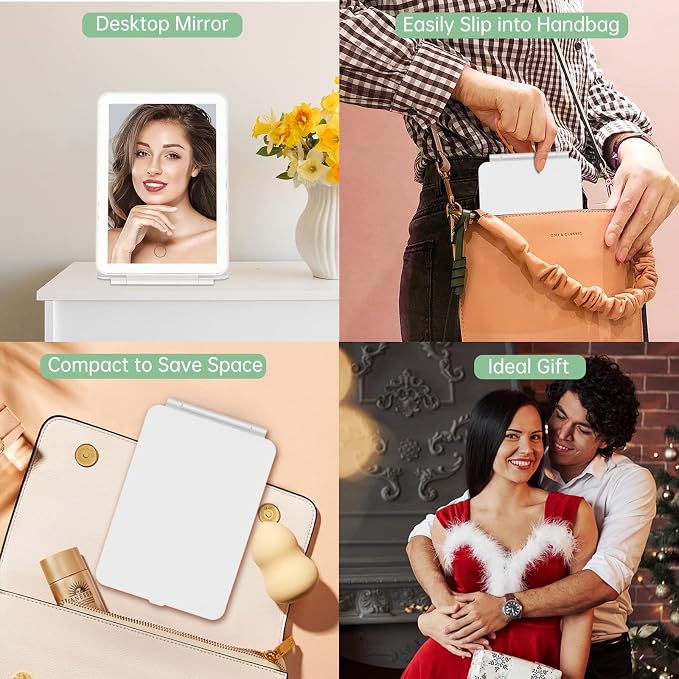 FUNTOUCH Rechargeable Portable Makeup Mirror - Image 7