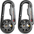 Trekker's Compass Crew Carabiner Compass by Unknown