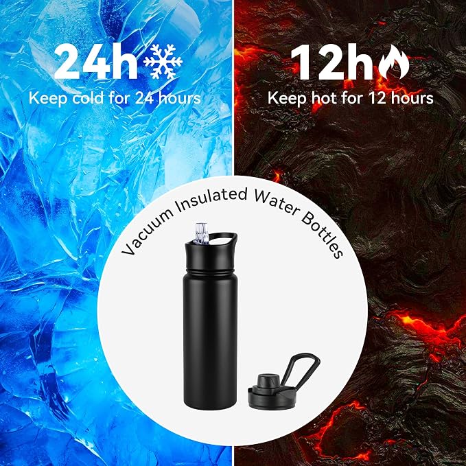24oz Insulated Water Bottle - Image 4