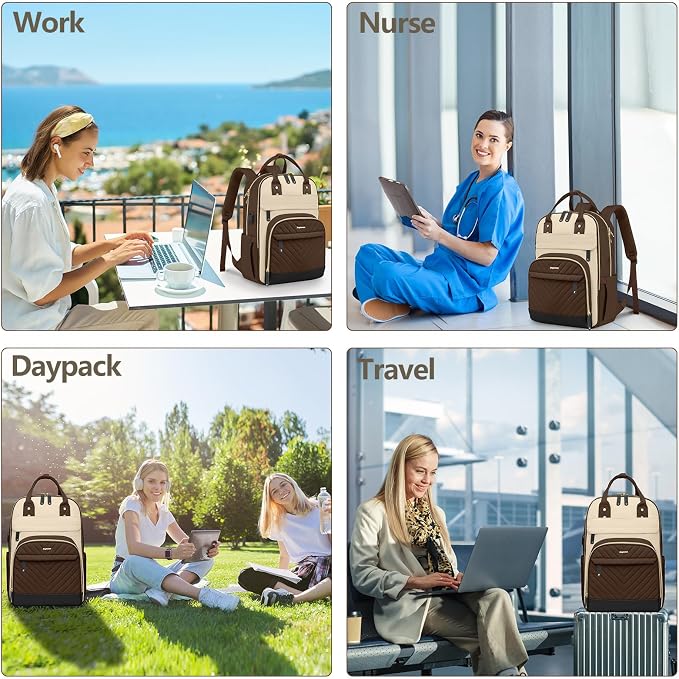 Laptop Backpack for Women Work Bag - Image 7