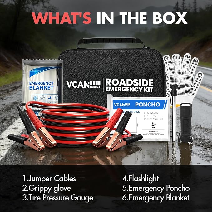 Car Emergency Safety Kit Bag - Image 7