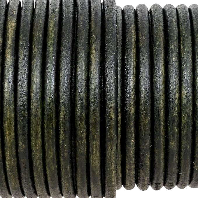 GENIQUE Real/Genuine Round Leather String Cord - Image 4