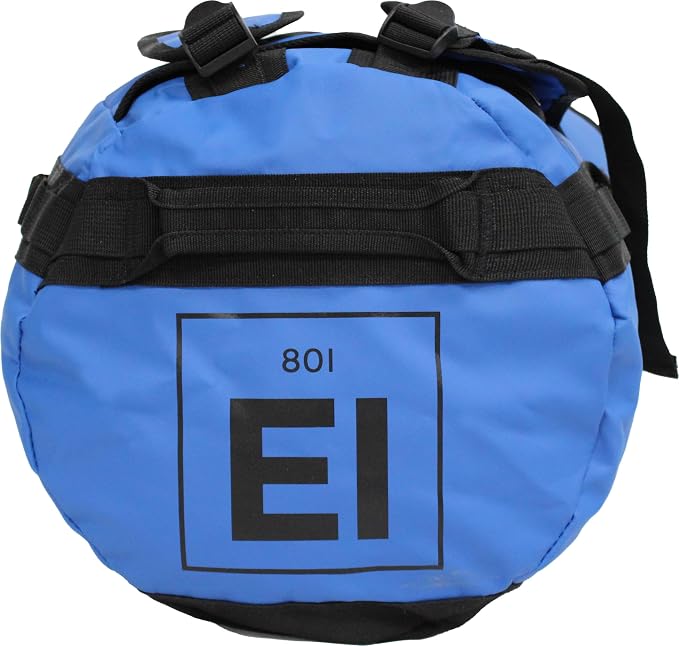 Element Equipment Trailhead Duffel Bag Shoulder Straps Waterproof Imperial Blue - Image 6