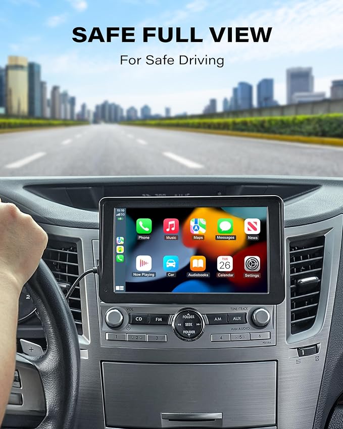 1Zero CD Slot Mount for CarPlay Screen, 360° Rotation Tool-Free Installation - Image 8