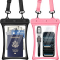 CACOE [Floatable Floating Universal IPX8 Waterproof Phone case 2 Pack-Up to by CACOE