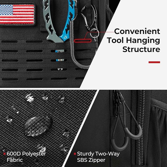 Piscifun Fishing Tackle Backpack - Image 3