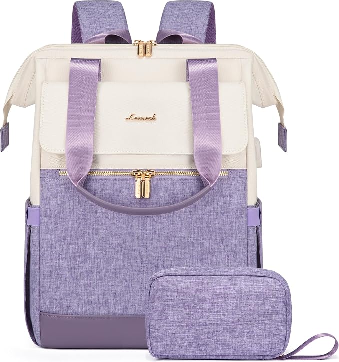 LOVEVOOK Laptop Backpack for Women, 15.6 Inch Work Laptop Bag by LOVEVOOK