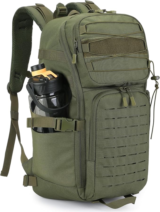 HUNTVP Tactical Backpack for Men 35L Military Backpack MOLLE 1000D Army Daypack by Huntvp