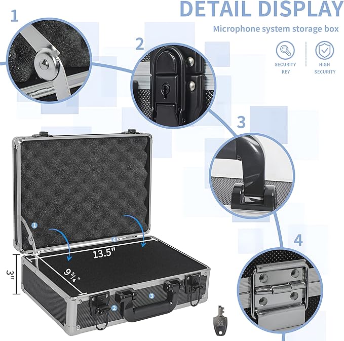 14 Inch Hard Shell Carrying Case Ideal - Image 4