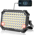 LED Work Light Rechargeable Outdoor, 13000mAh Work Flood Lights 10000LM by NICKLUC