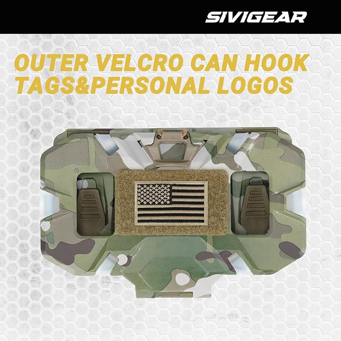 Tactical Molle Phone Holder for Plate Carrier Vest, Quick Release & Adjustable - Image 8