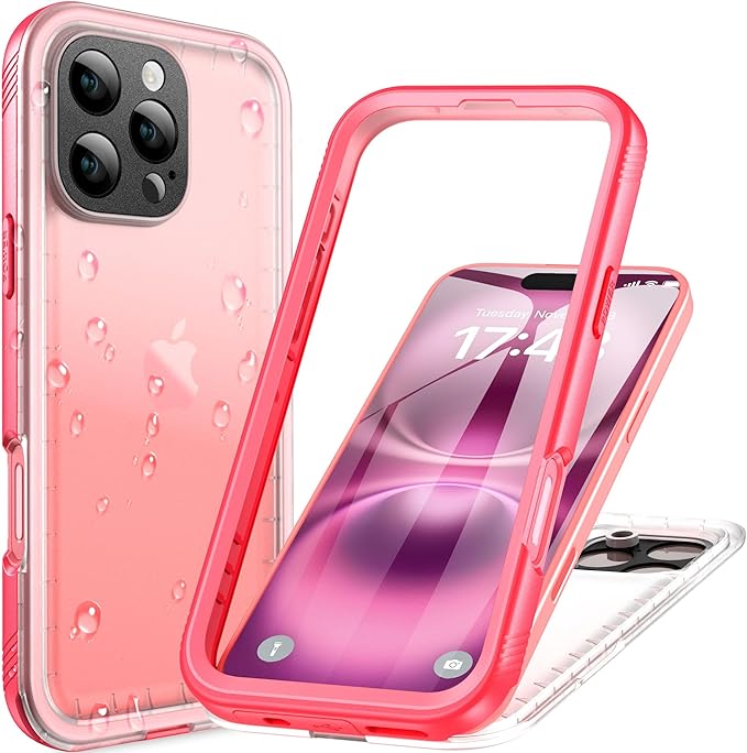 Cozycase for iPhone 16 Pro Max Case Waterproof by Cozycase