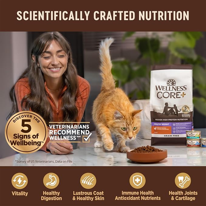 Wellness CORE+ Adult Dry Cat Food - Image 4