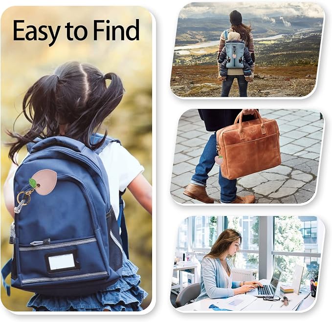 Leather Keychain Case Holder Compatible - Image 6