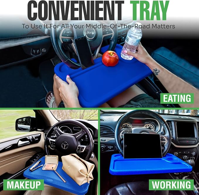 lebogner Steering Wheel Tray, Car Food Trays - Image 2
