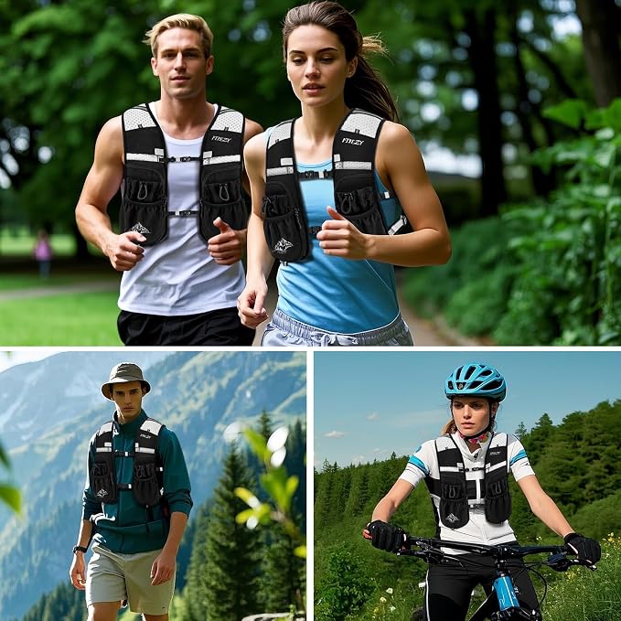 ITIEZY Running Vest for Women Men, 5L Hydration Backpack Lightweight Running - Image 7