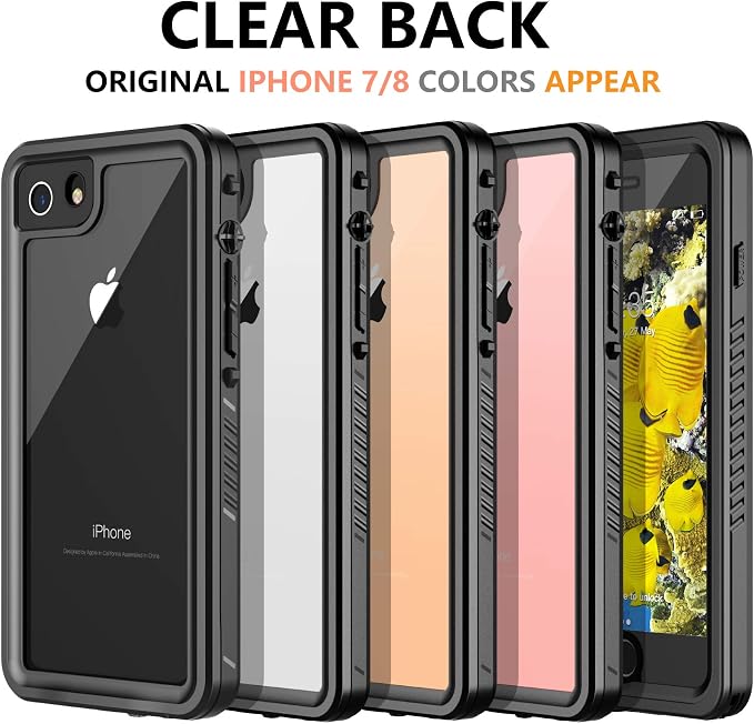 for iPhone SE 2022/SE 2020/iPhone 7/8 Waterproof Shockproof Case - Image 3