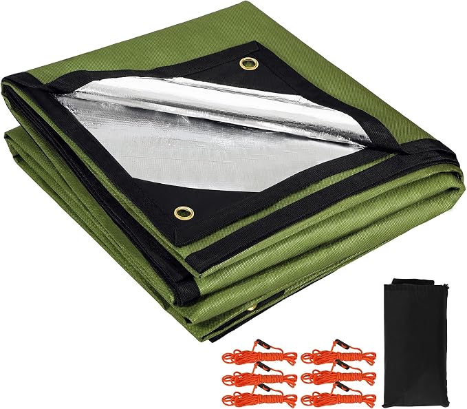 RedSwing Heavy Duty Survival Blanket, Waterproof Emergency Thermal Tarp by RedSwing