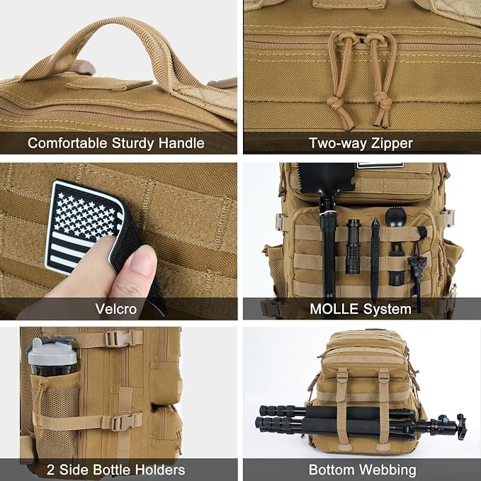Military Tactical Backpack 25L Day Backpack - Image 5
