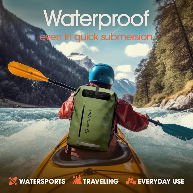 Earth Pak Waterproof Backpack - Image 3