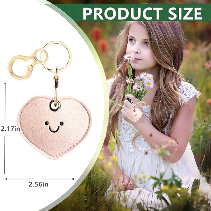 Leather Keychain Holder Case Compatible - Image 2