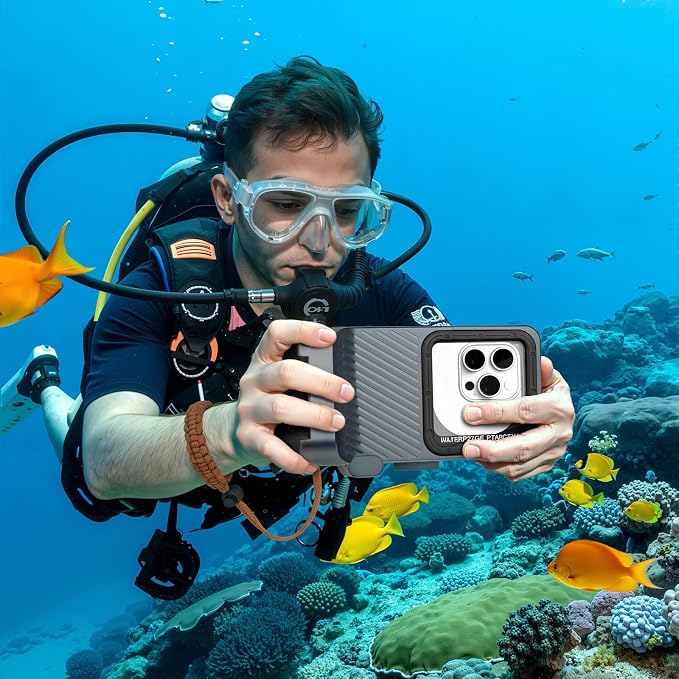 33ft Snorkeling Phone Case, Gen 4 IP68 Waterproof Housing - Image 7