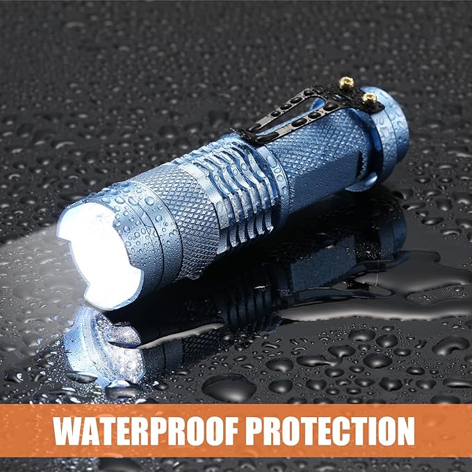 Fumete 20 Pieces LED Flashlight Mini 3 Mode Tactical Torch Small Water - Image 5