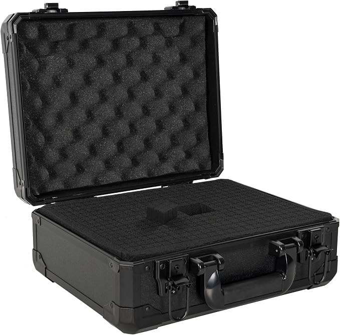 13 Inch Aluminum Carrying Case 13 X 10 X 5.5 Inch Ideal by ITHWIU