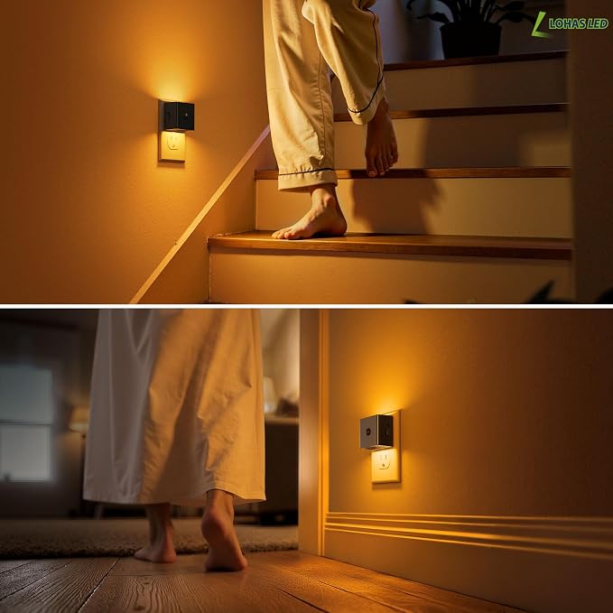 L LOHAS LED Motion Sensor Night Light, Motion Activated Night Light, Motion - Image 3