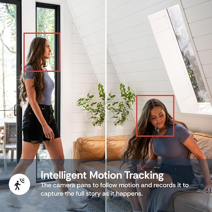 Luna Light Bulb Security Cameras Wireless Outdoor Indoor, 360° Pan Tilt - Image 6