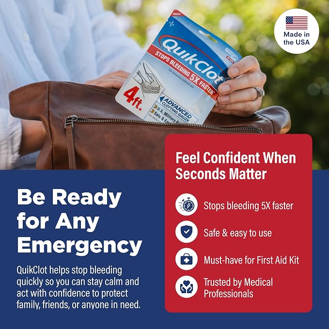Adventure Medical Kits QuikClot Advanced Clotting Gauze - Image 2