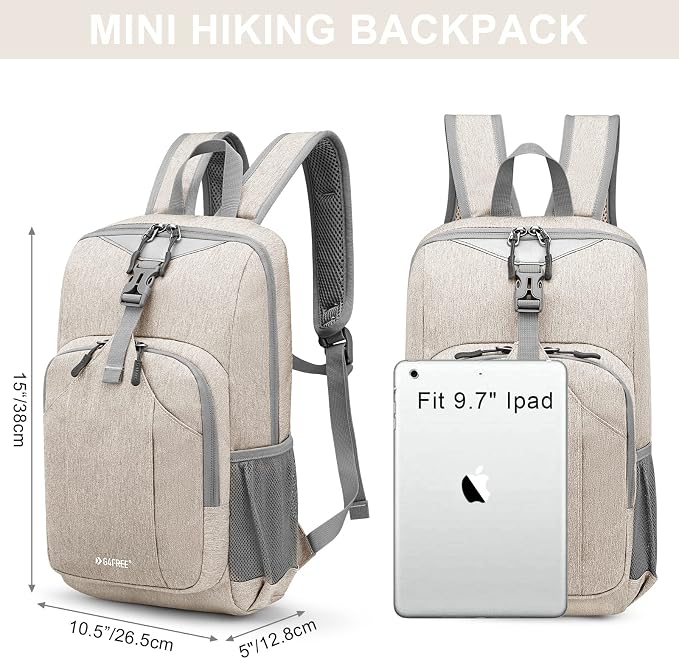 G4Free Mini 10L Hiking Daypack Small Hiking Backpack Cycling Compact Shoulder - Image 2