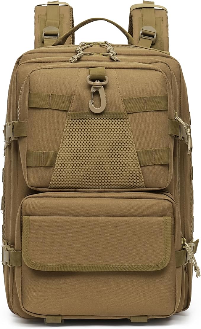 aiGear 50L Military Tactical Backpack 3 Days Assault Pack Large Day Backpack by aiGear