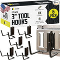 DC Cargo Mall Dual Arm Tool Hook Hanger E Track Accessories 3" Deep by DCCargo