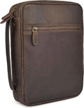 LEATHER VILLAGE Genuine Leather Bible Cover by LeatherVillage