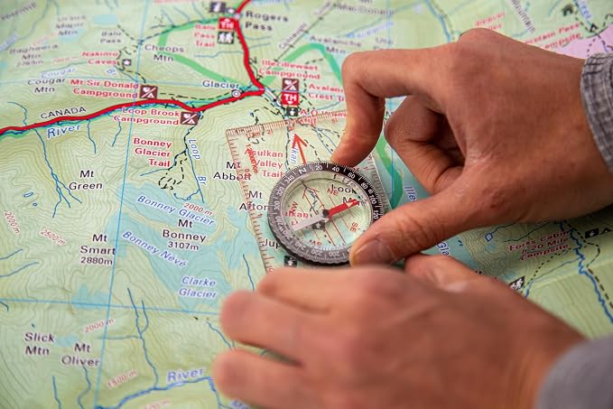 Coghlan’s Outdoor Compasses for Hiking, Survival & Orienteering – Map, - Image 6