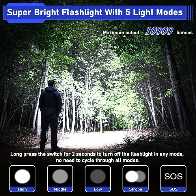JAY-PARK High Lumen Flashlight - Image 8