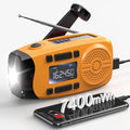 Runningsnail Emergency Weather Radio, 7400mWh Hand Crank Emergency Radio by RunningSnail