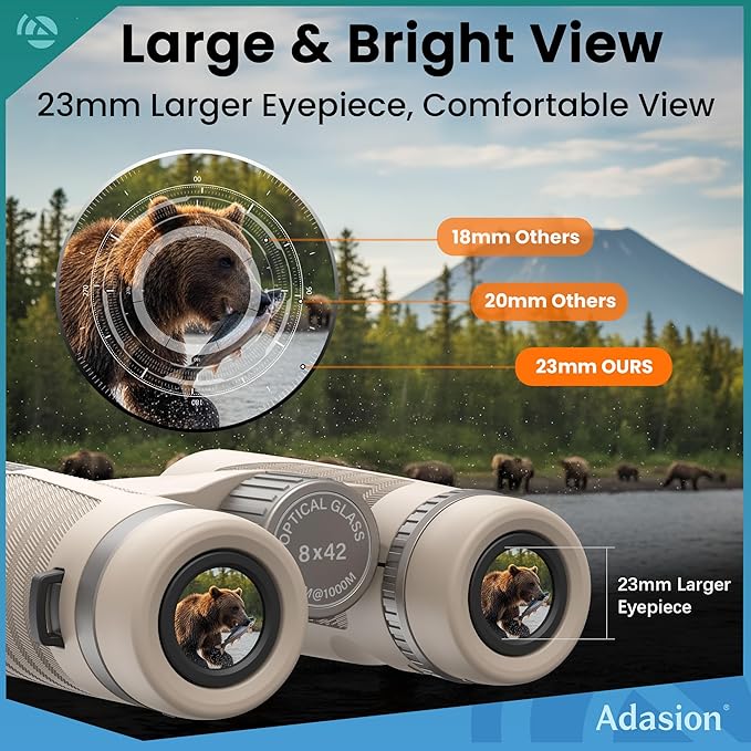 8x42 HD Binoculars for Adults High Powered - Image 5