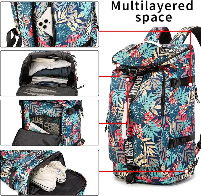 Gym Bag Duffle Backpack Suitable - Image 3