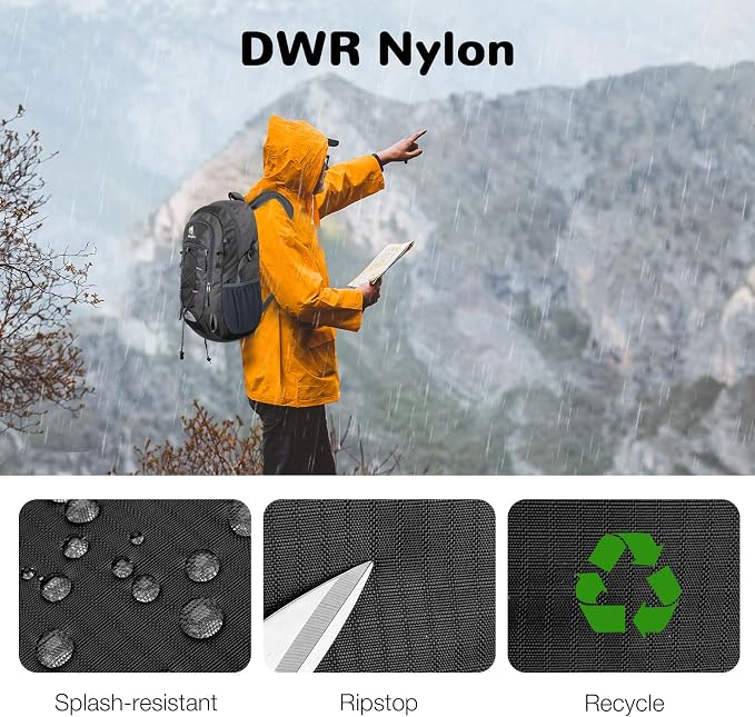 25L Small Hiking Backpack with Chest Strap - Image 4