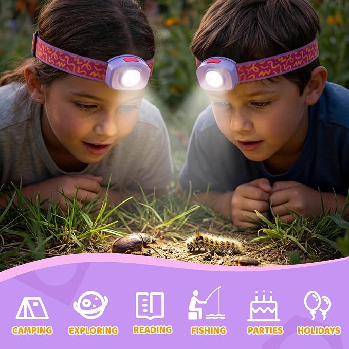 EverBrite LED Headlamp Rechargeable Kids Headlamp - Image 6