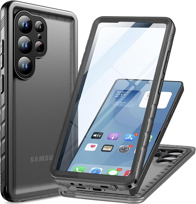 Cozycase for Samsung Galaxy S25 Ultra Waterproof Case by Cozycase