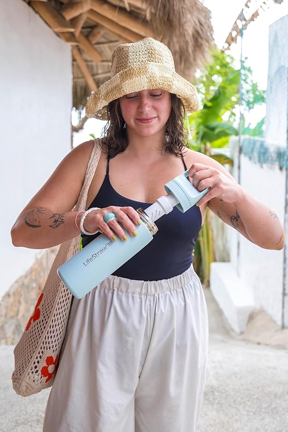 LifeStraw Go Series – Insulated Stainless Steel Water Filter Bottle - Image 4