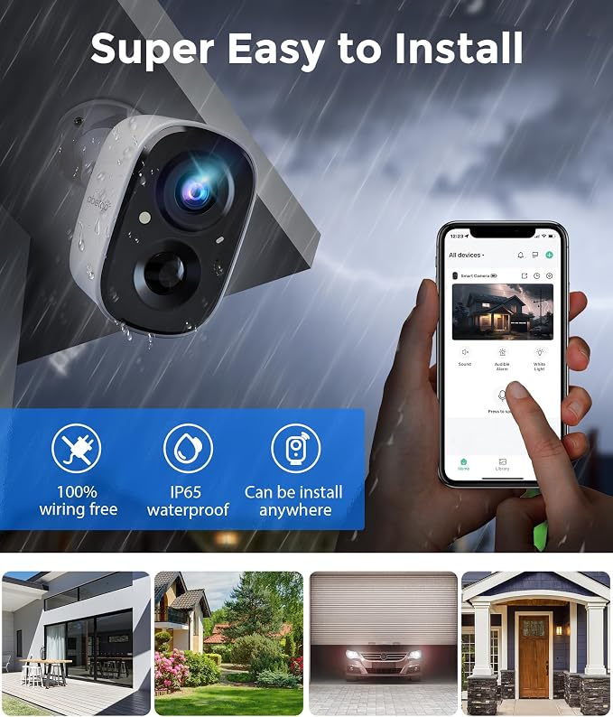 2K Wireless Security Cameras - Image 2