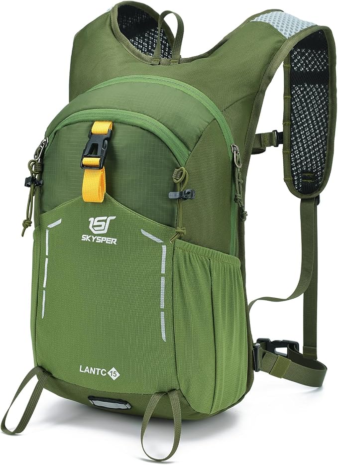 SKYSPER Small Hiking Backpack - 15L Travel Daypack Lightweight Bag Water by SKYSPER