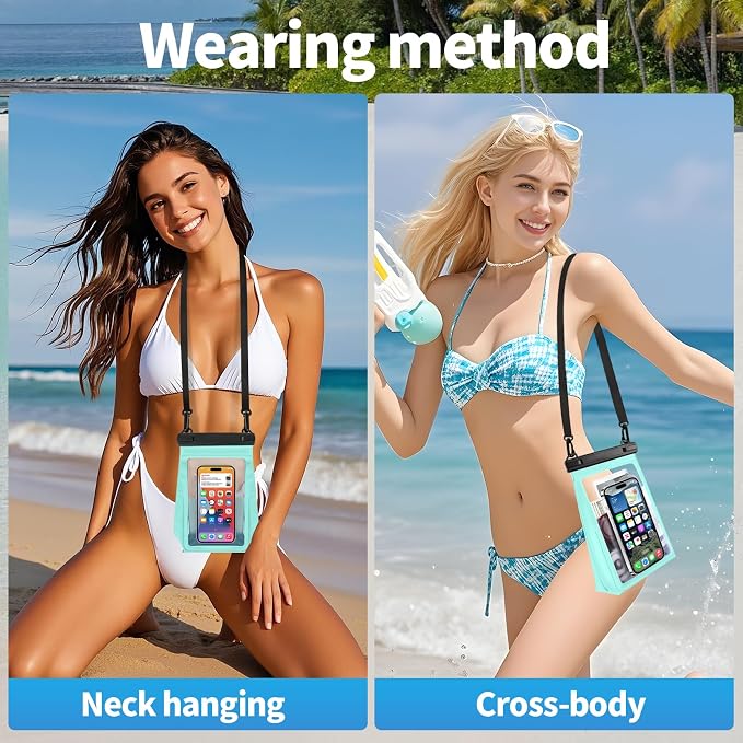 PEDVSTY Large Waterproof Phone Pouch, Cell Phone Dry Bag - Image 7