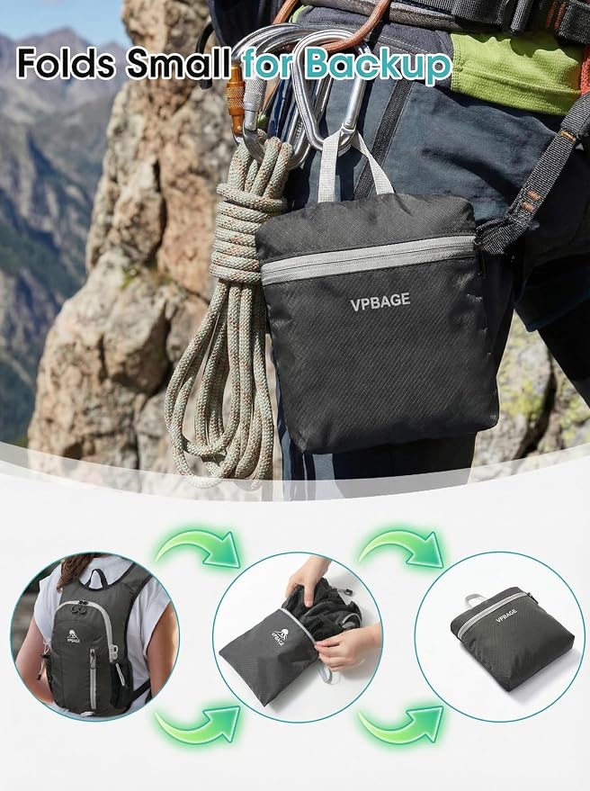Foldable Small Hiking Backpack - Image 7